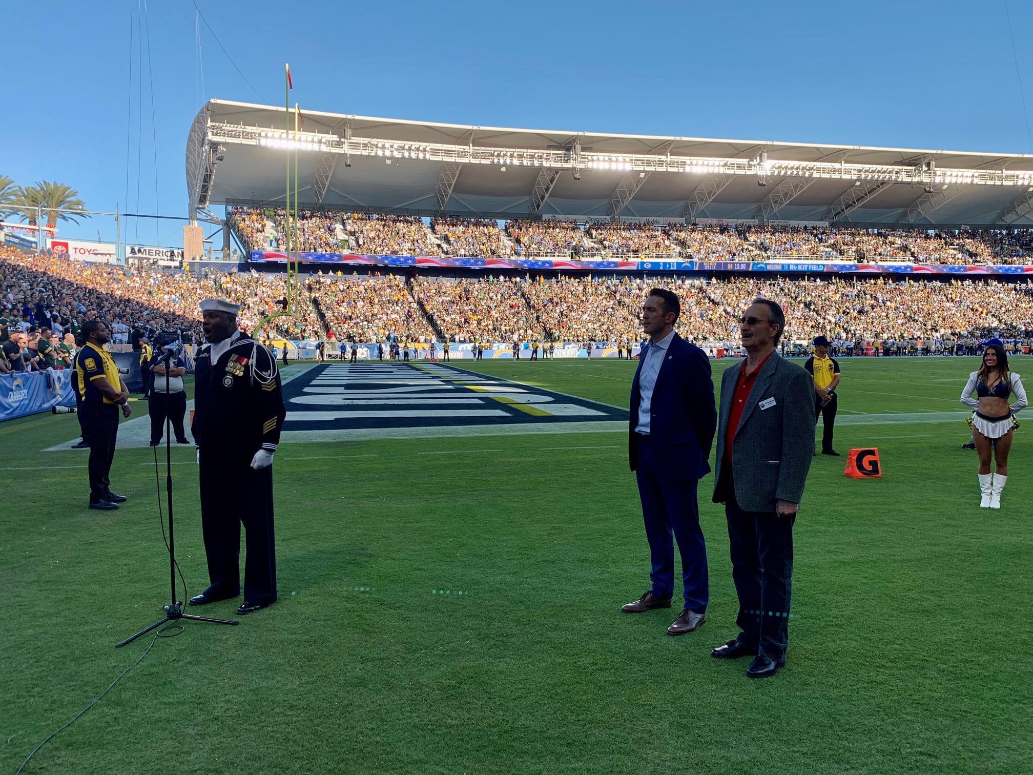 Los Angeles Chargers honor Fisher House Southern California!